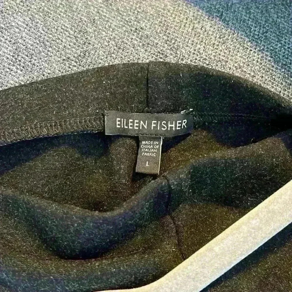 Eileen Fisher, dark gray pants size large - Picture 3 of 5